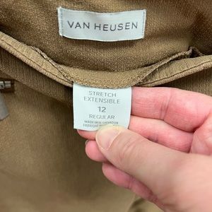 Van Heusen stretch extensible ankle stretch pants